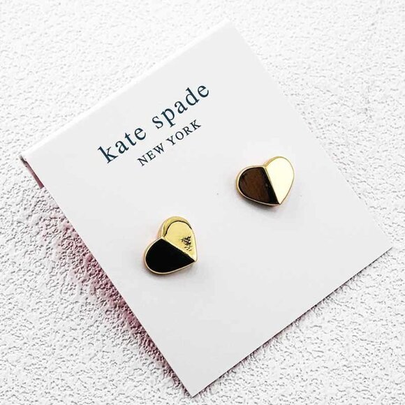 Kate Spade Jewelry - Kate Spade Heart Stud Earrings
